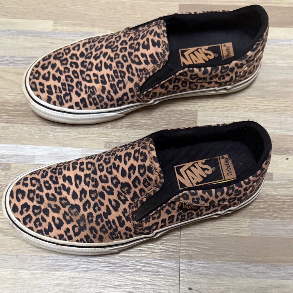 Vans Classic Leopard Slip-Ons